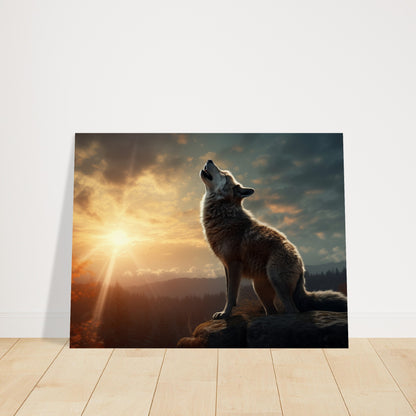 Sunset Serenade - The Call of the Wild - Nature Art-poster