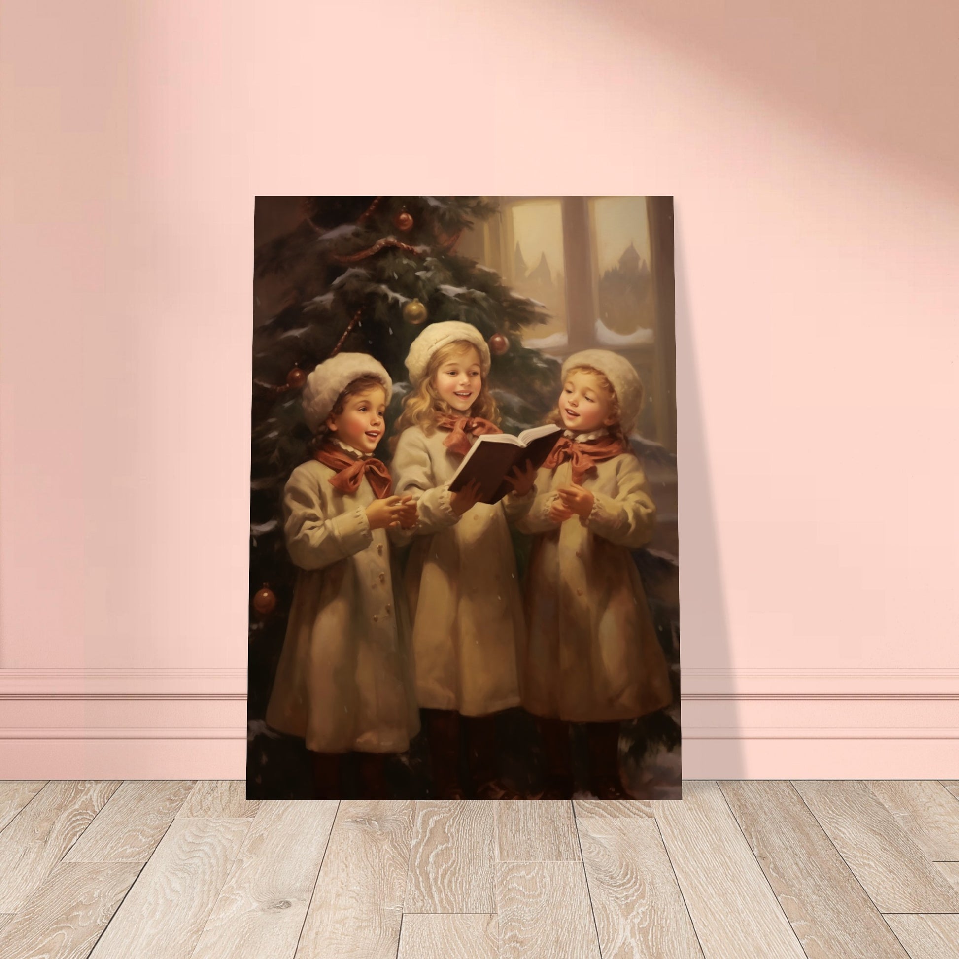 Yuletide Chorus - Joyful Harmony - Fine Arts-poster