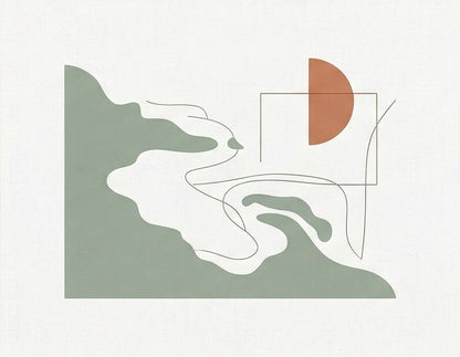 Coastal Silhouette No. 1 fine art print — Elegance Designs Studio