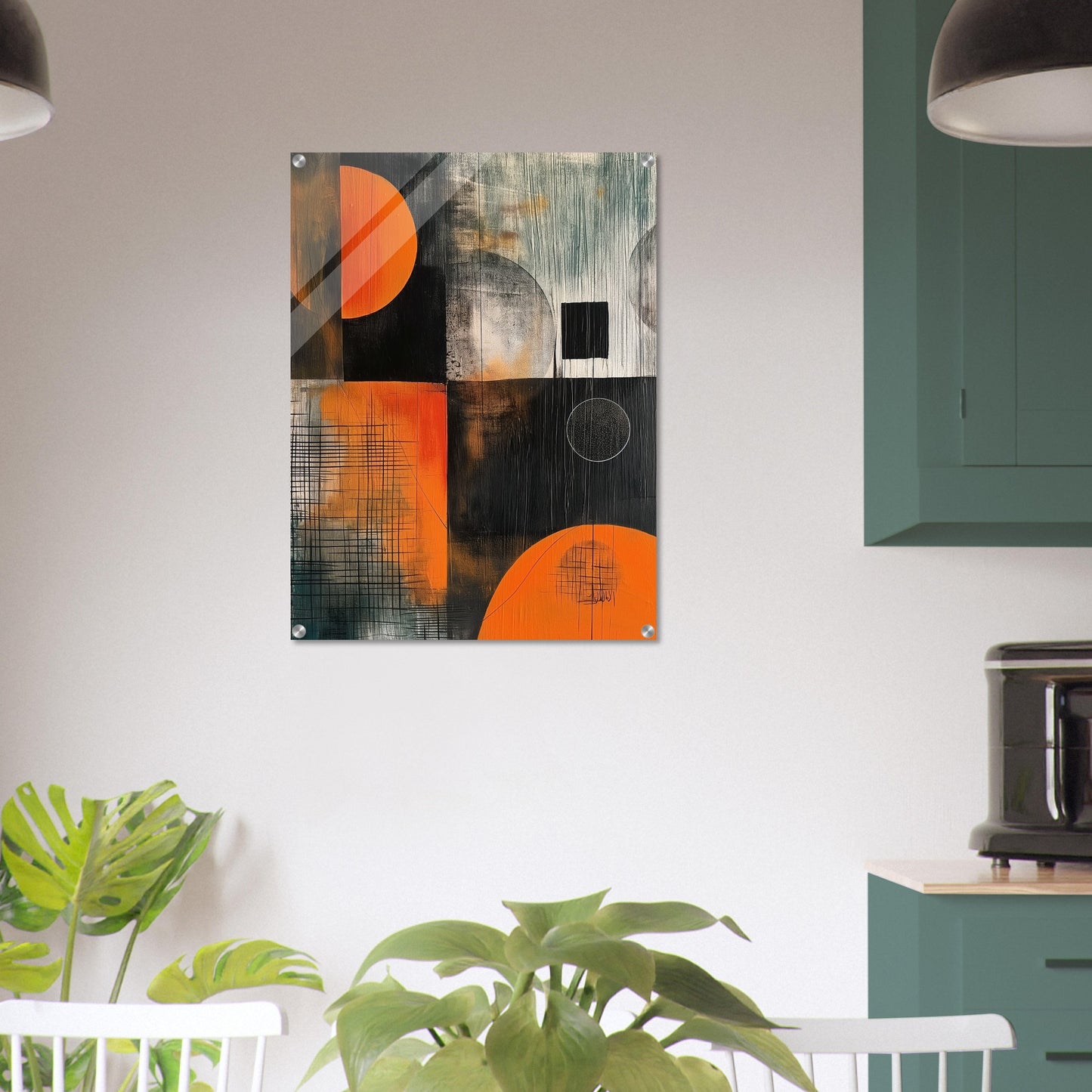 Harmony in Asymmetry - Abstract wall art-print-on-acrylic