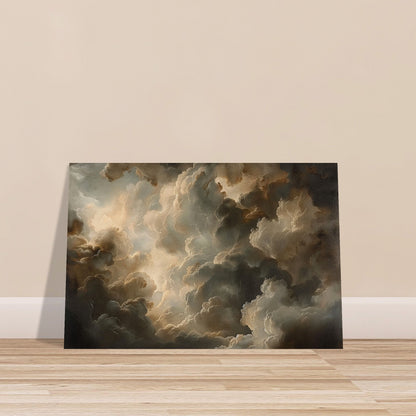 Majesty Above - The Theatrical Cloudscape Canvas - Nature Art-poster