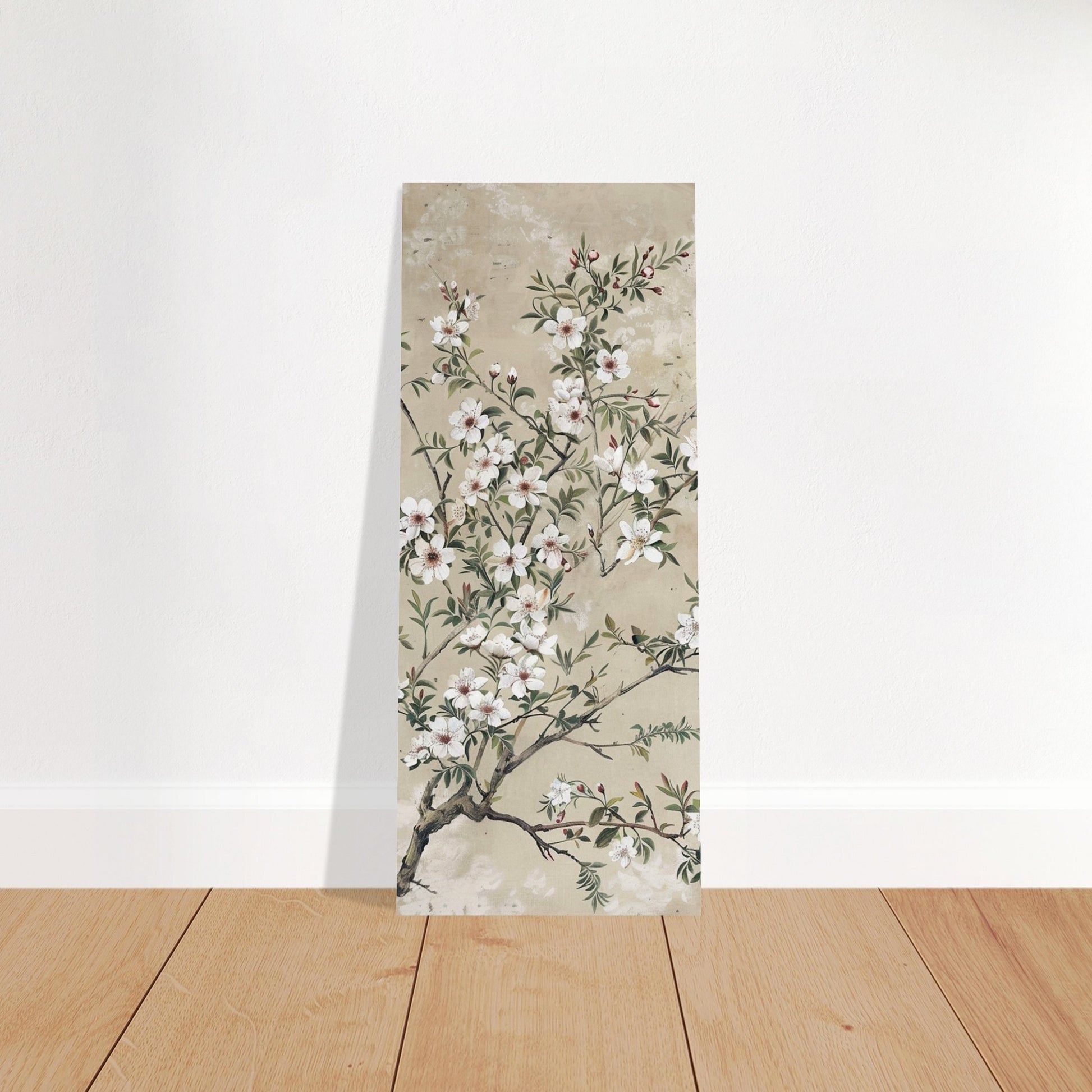 Spring's First Blush - Japanese Sakura Blossoms Art - Floral Art-poster