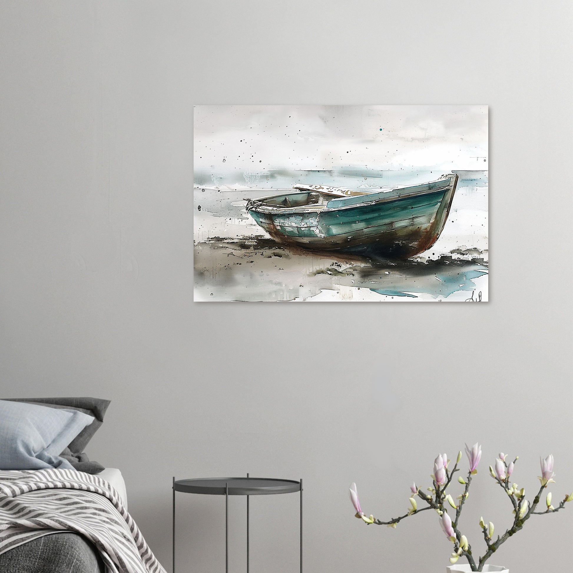 Solitary Voyage - Fine arts-print-on-foam-board