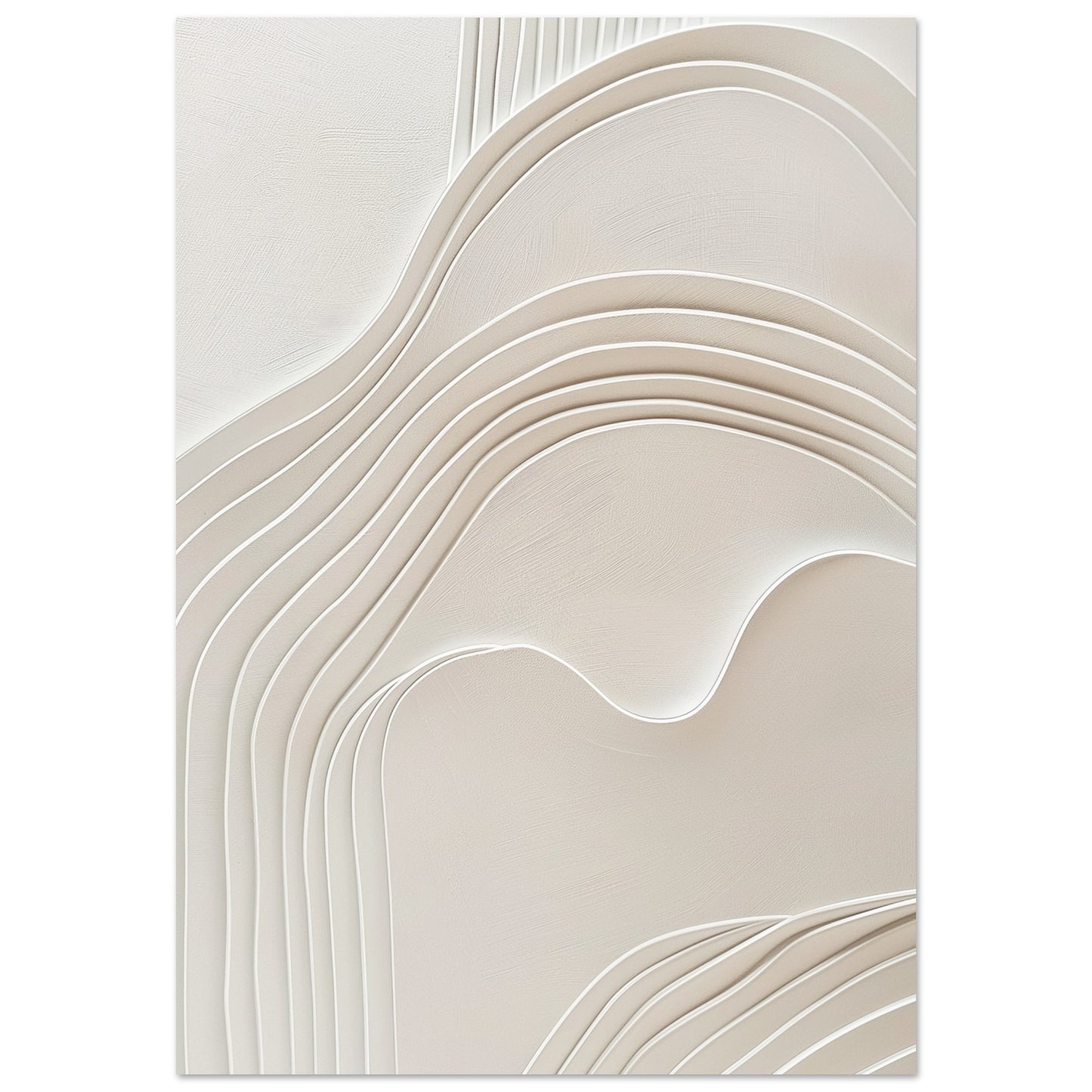 Elegant Abstraction - Abstract wall art-print-on-foam-board