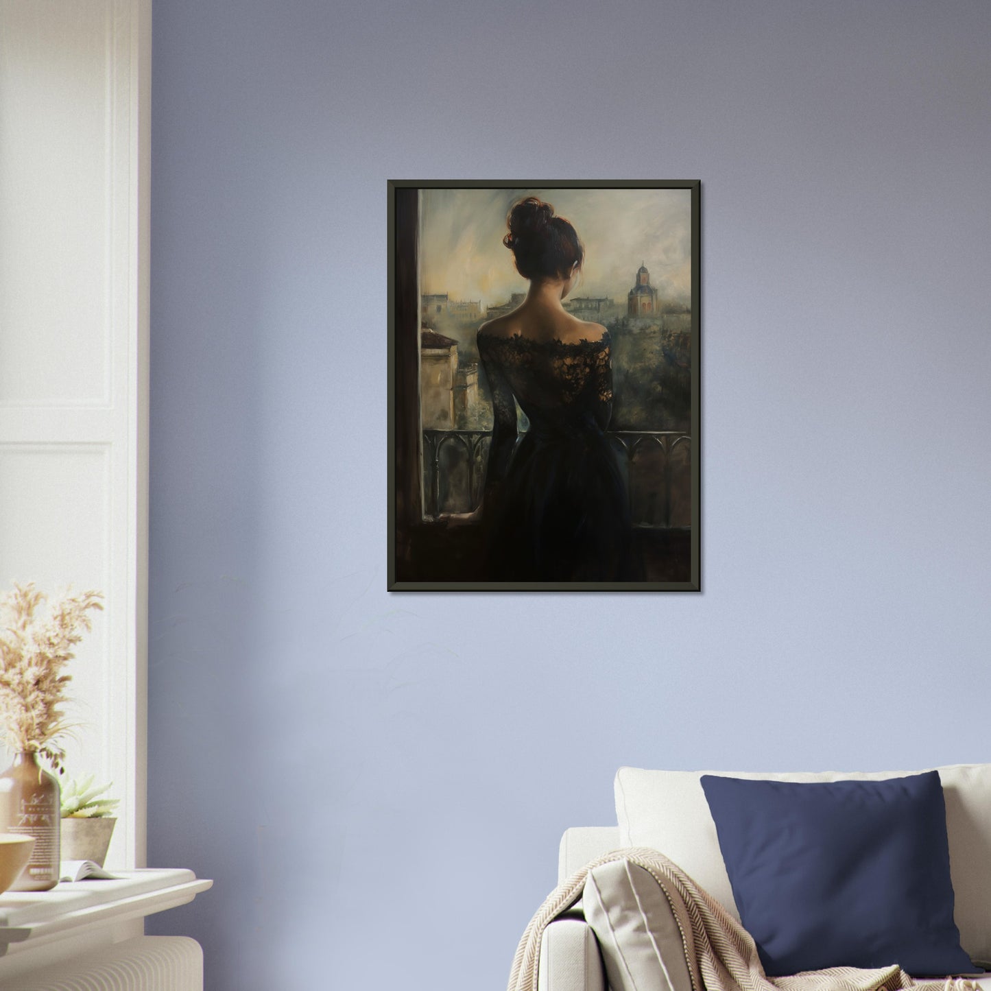 Elegance at Dusk - Fine arts-print-in-aluminum-frame