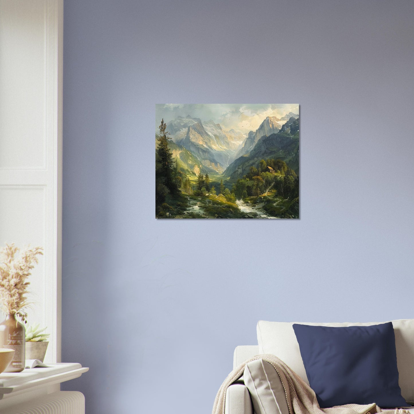 Alpine Serenity - A Portrait of the Tztal Valley - Nature Art-poster