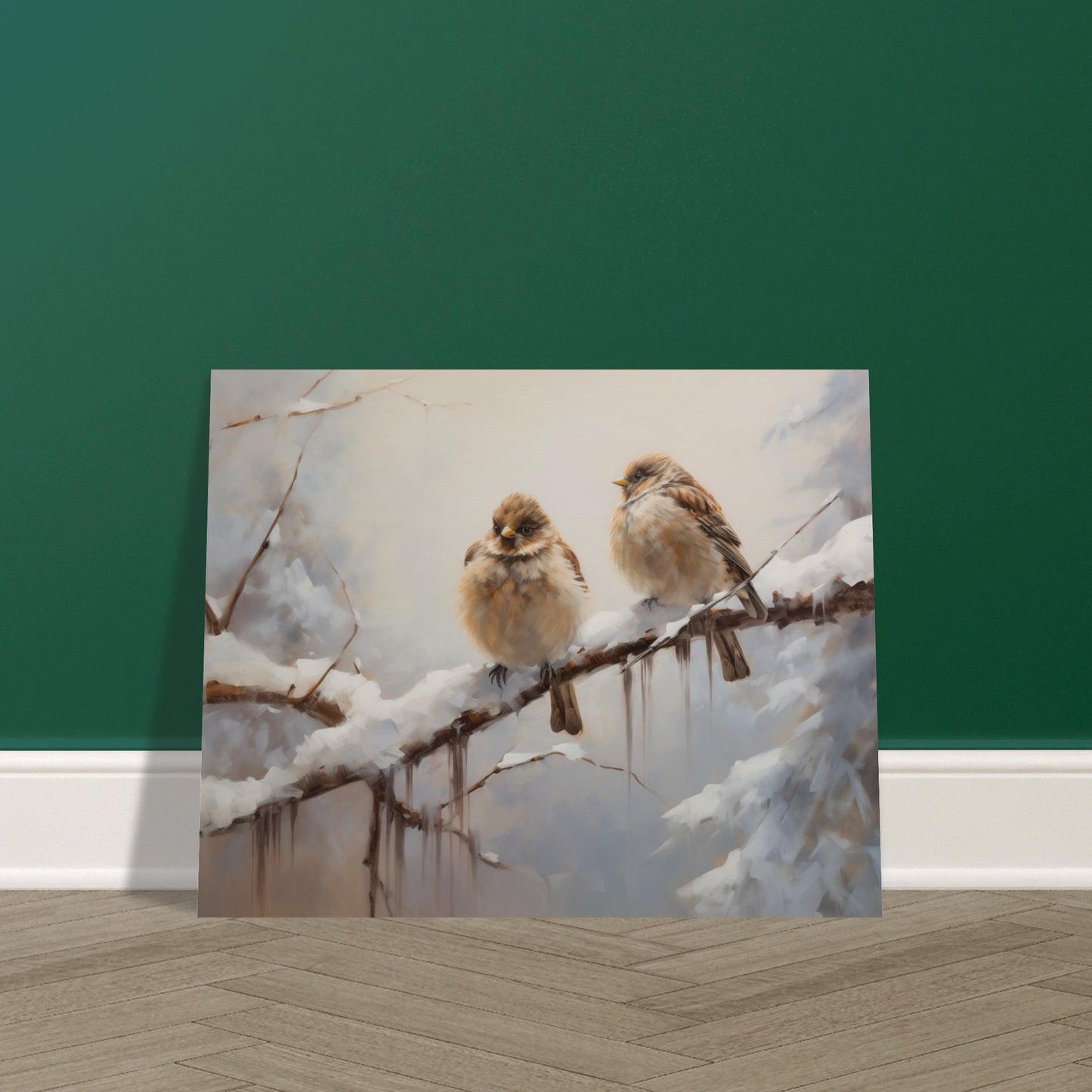 Winter Whispers - Nature Art-poster