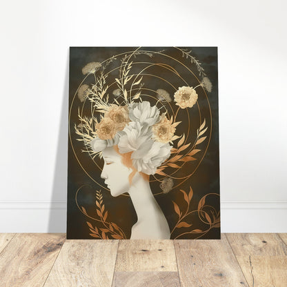 Golden Reverie - Fantasy Art-poster