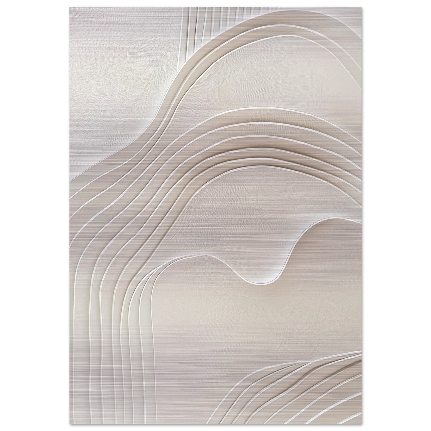 Elegant Abstraction - Abstract wall art-print-on-aluminum