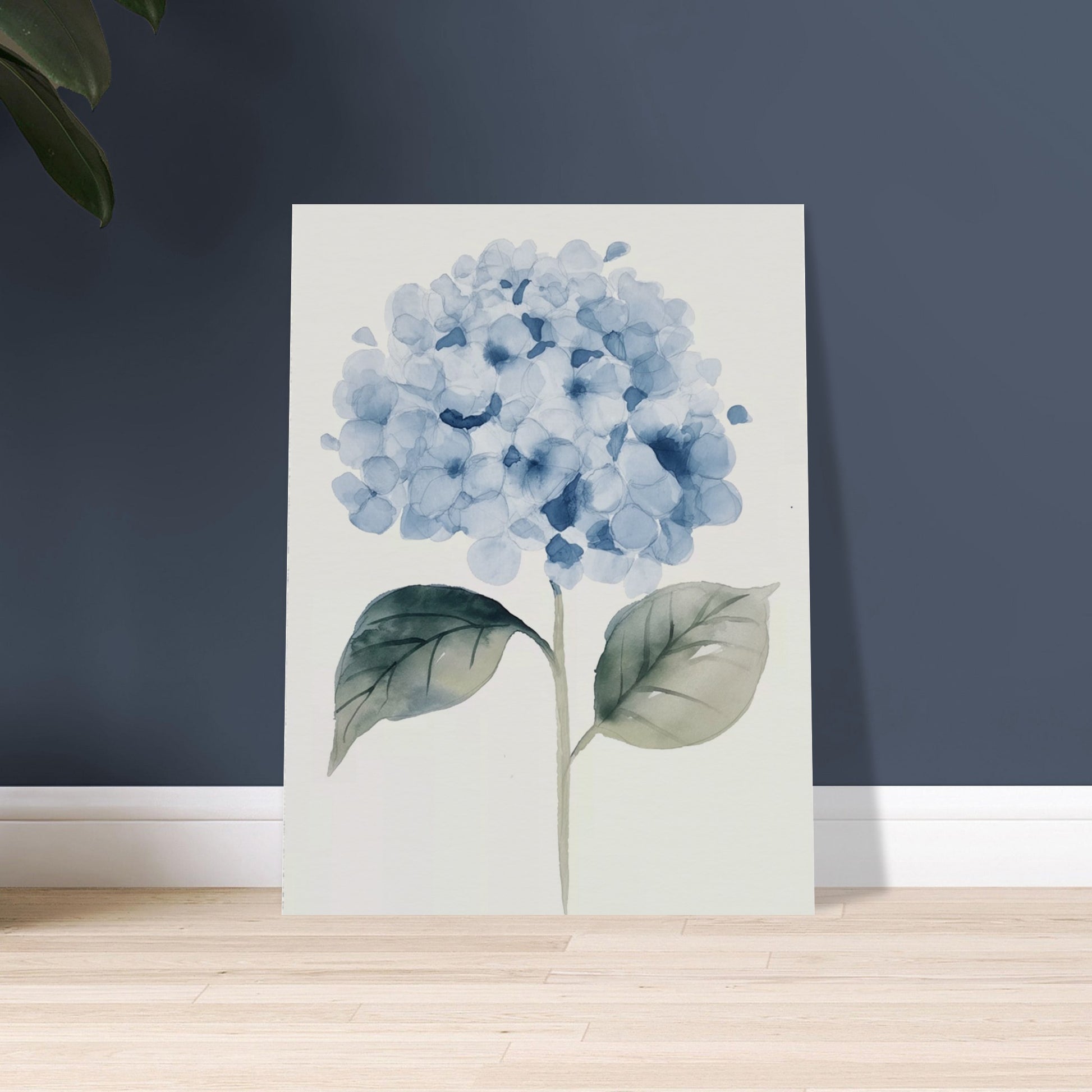 Hortensia Hues - The Watercolor Whisper - Floral Art-poster