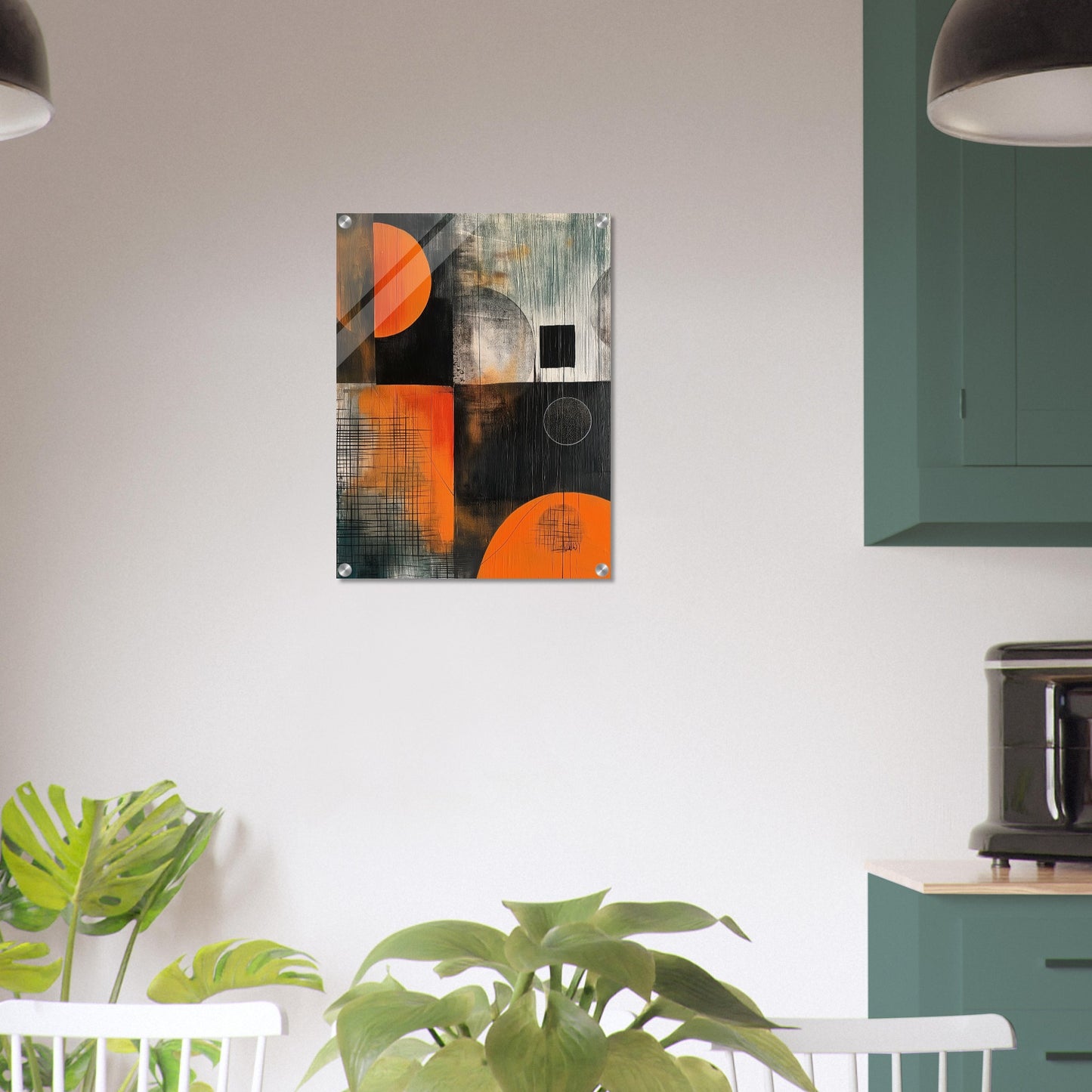 Harmony in Asymmetry - Abstract wall art-print-on-acrylic