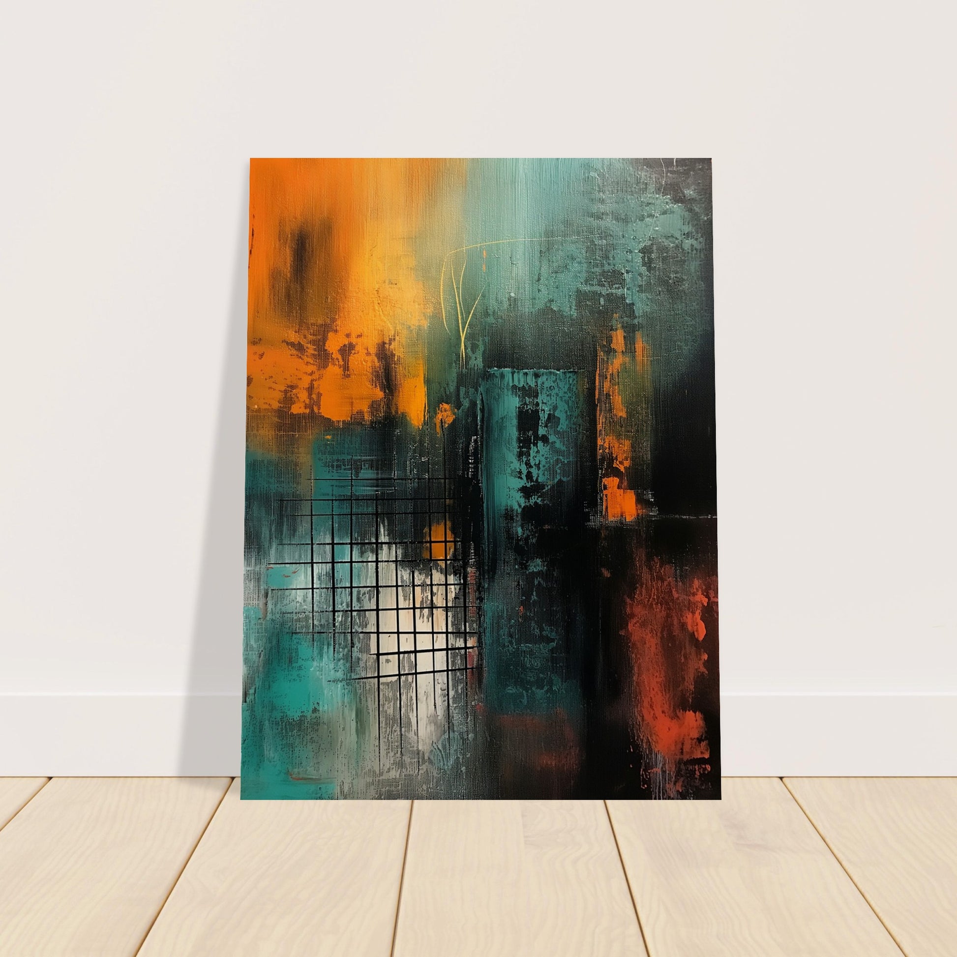 Urban Metamorphosis - Abstract Wall Art-poster