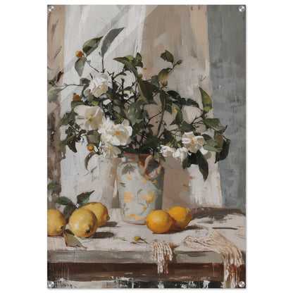 Verdant Harmony - Still life art pieces-print-on-acrylic