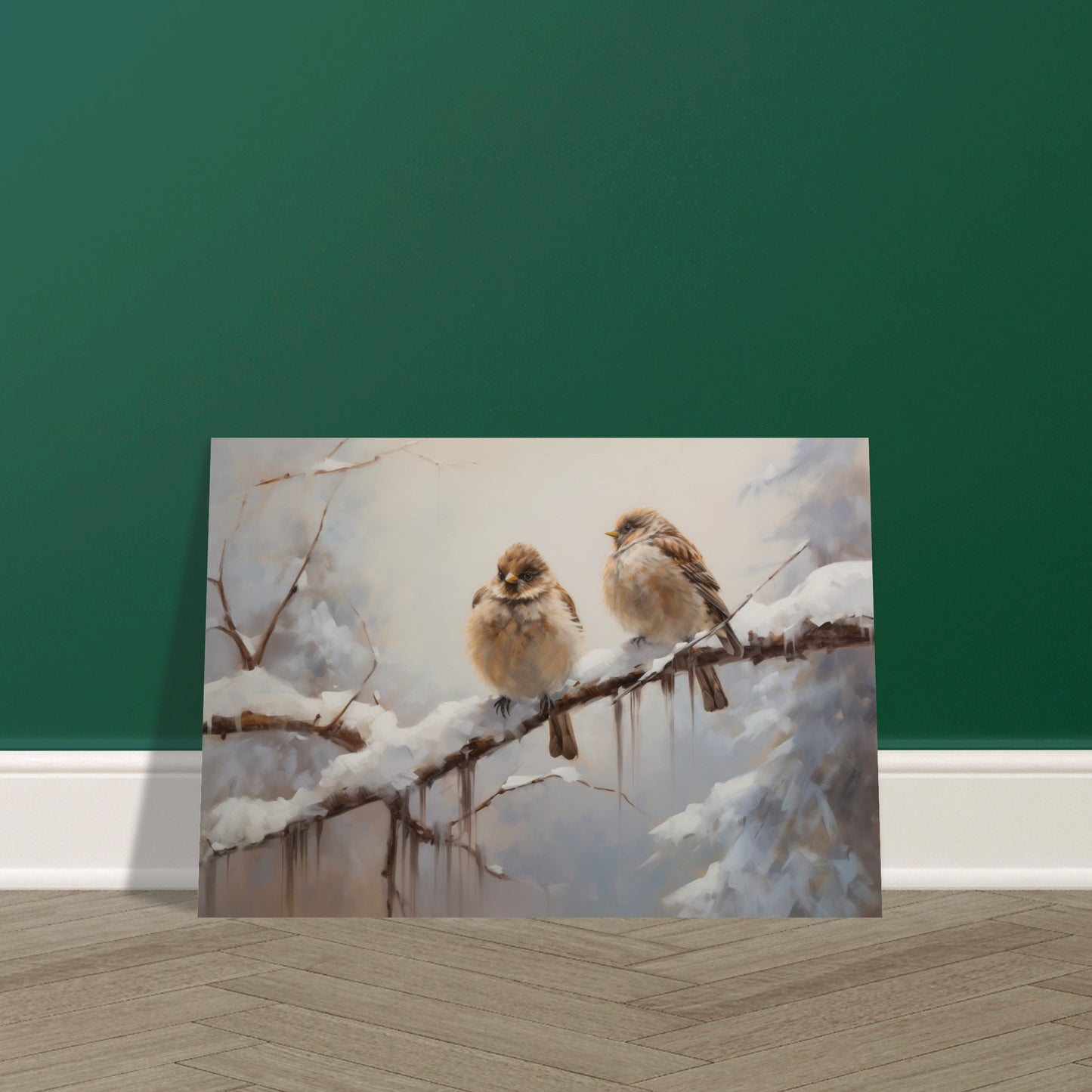 Winter Whispers - Nature Art-poster