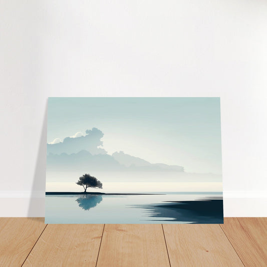 Tranquil Horizons - Landscape Art-poster