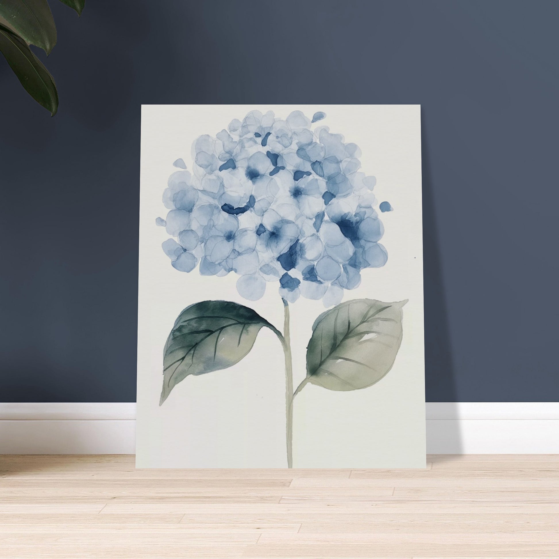 Hortensia Hues - The Watercolor Whisper - Floral Art-poster