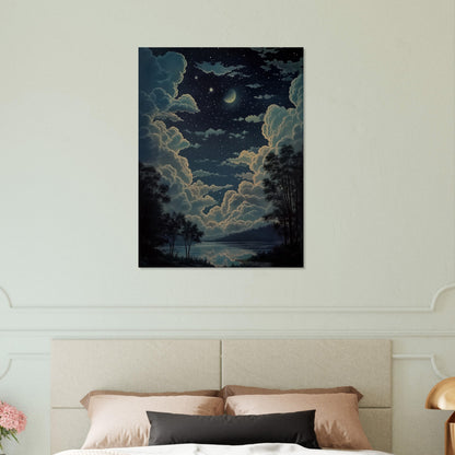 Celestial Symphony - Landscape Art-print-on-foam-board