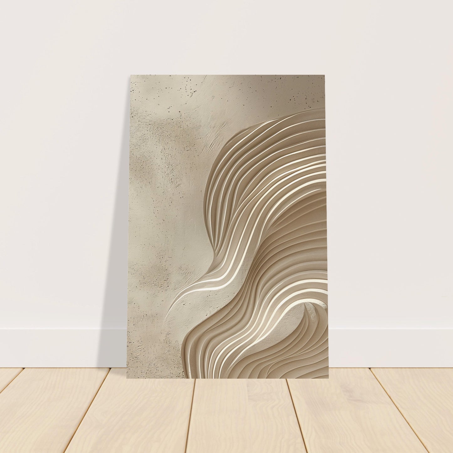 Desert Waves - Abstract wall art-poster