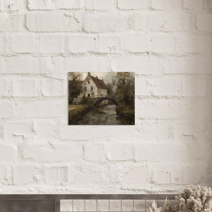 Timeless Reflections - Landscape Art-print-on-aluminum