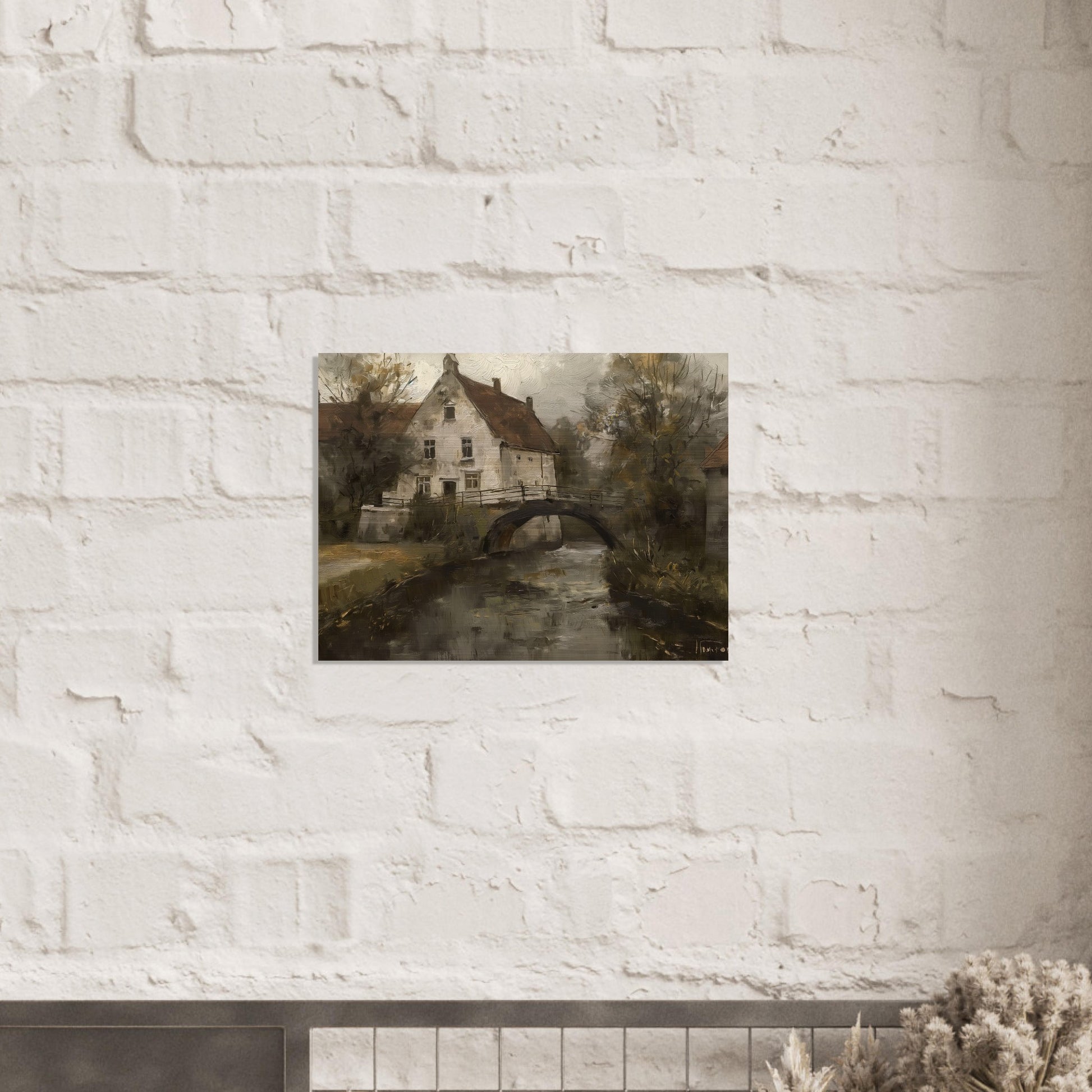 Timeless Reflections - Landscape Art-print-on-aluminum