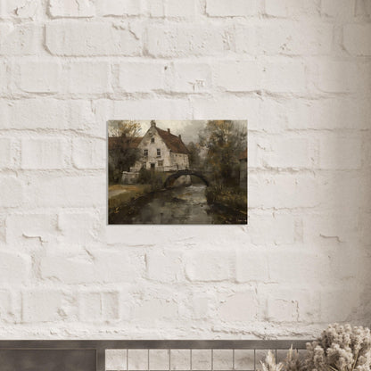 Timeless Reflections - Landscape Art-print-on-aluminum