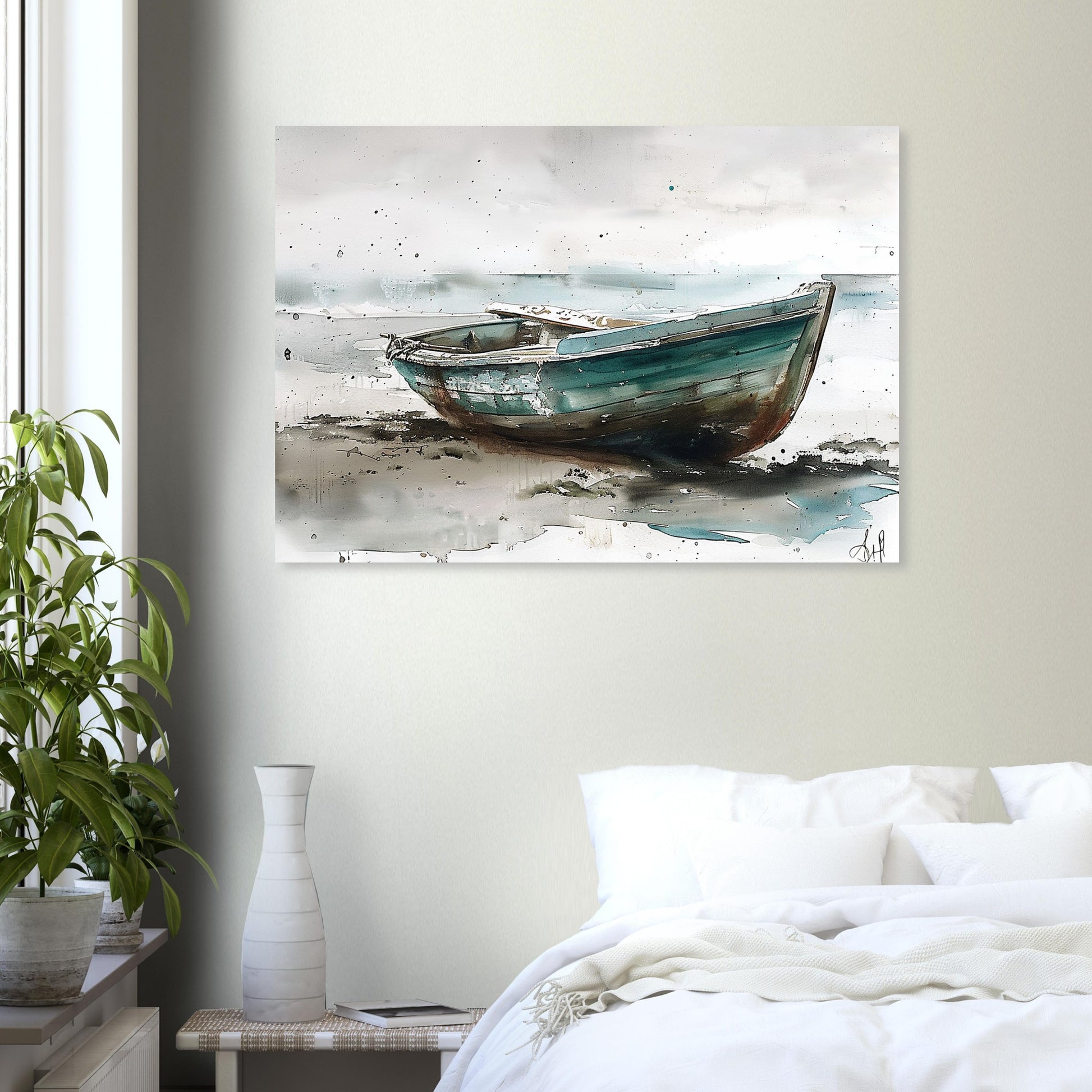 Solitary Voyage - Fine arts-print-on-foam-board