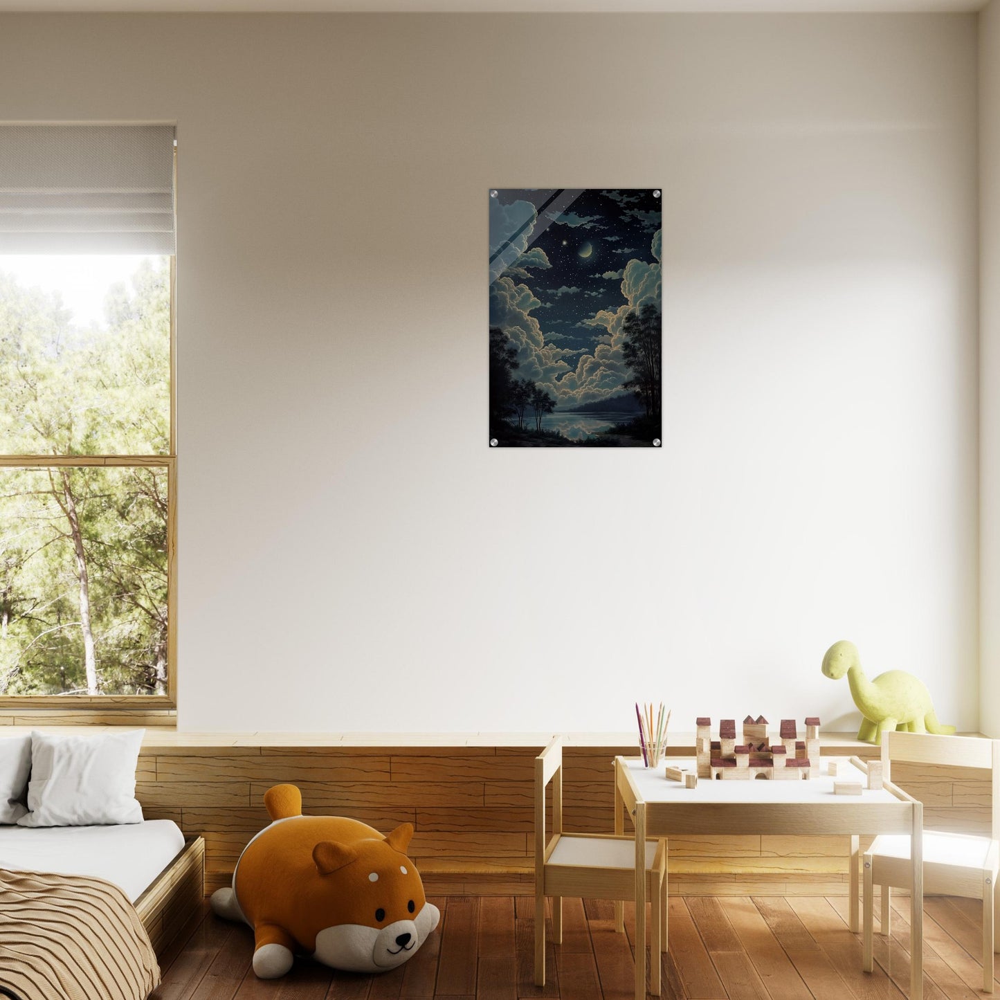 Celestial Symphony - Landscape Art-print-on-acrylic