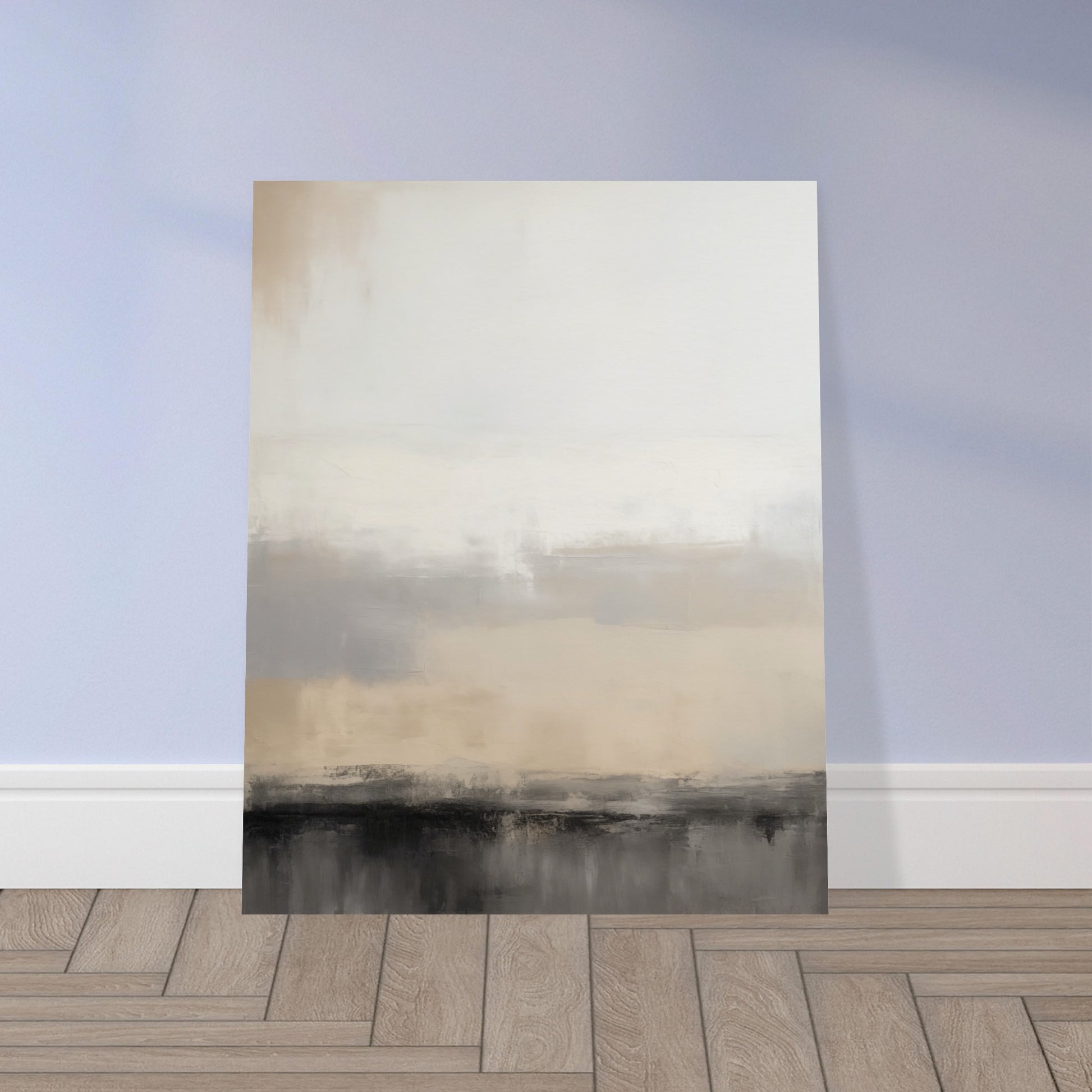 Horizon of Harmony - Abstract Serenity - Abstract wall art-poster