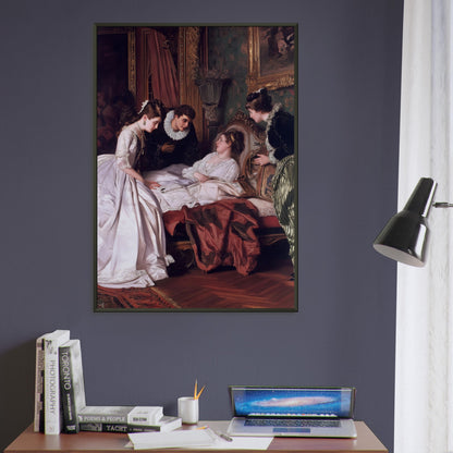 A Moment Suspended in Time - Classic Art-print-in-aluminum-frame