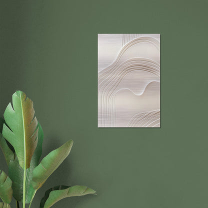 Elegant Abstraction - Abstract wall art-print-on-aluminum