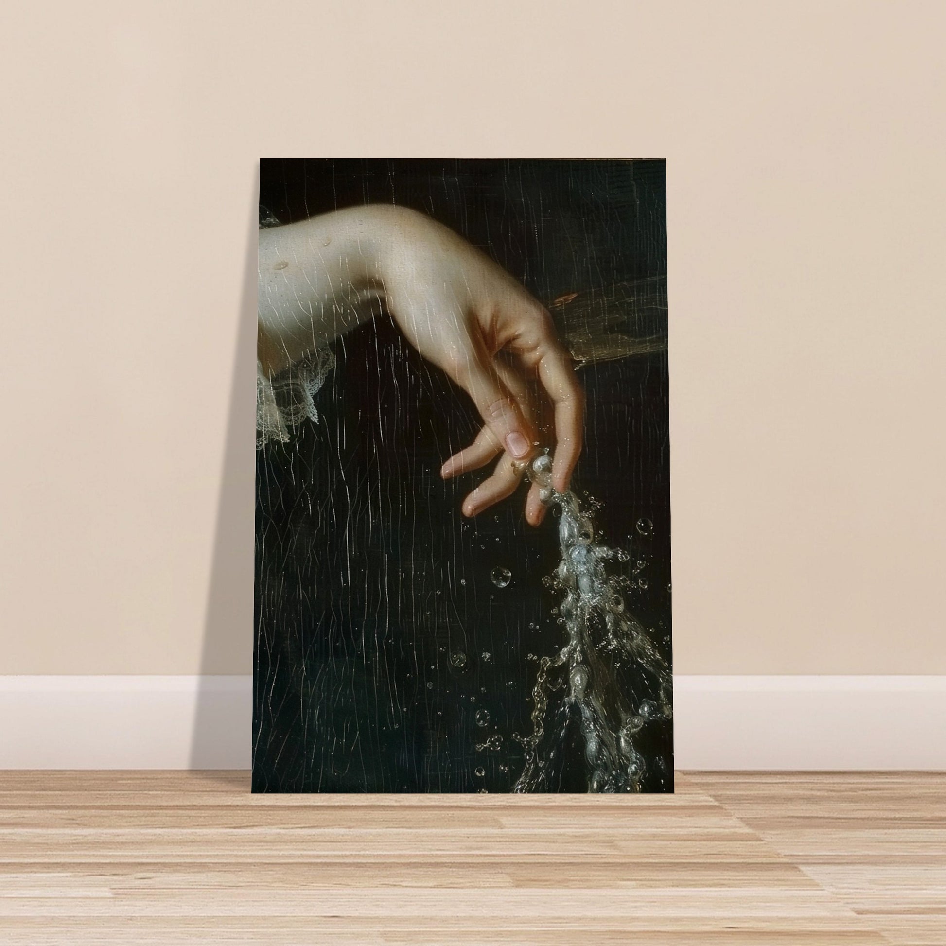 Ephemeral Touch - The Poetry of Water and Light - Fine Arts-poster