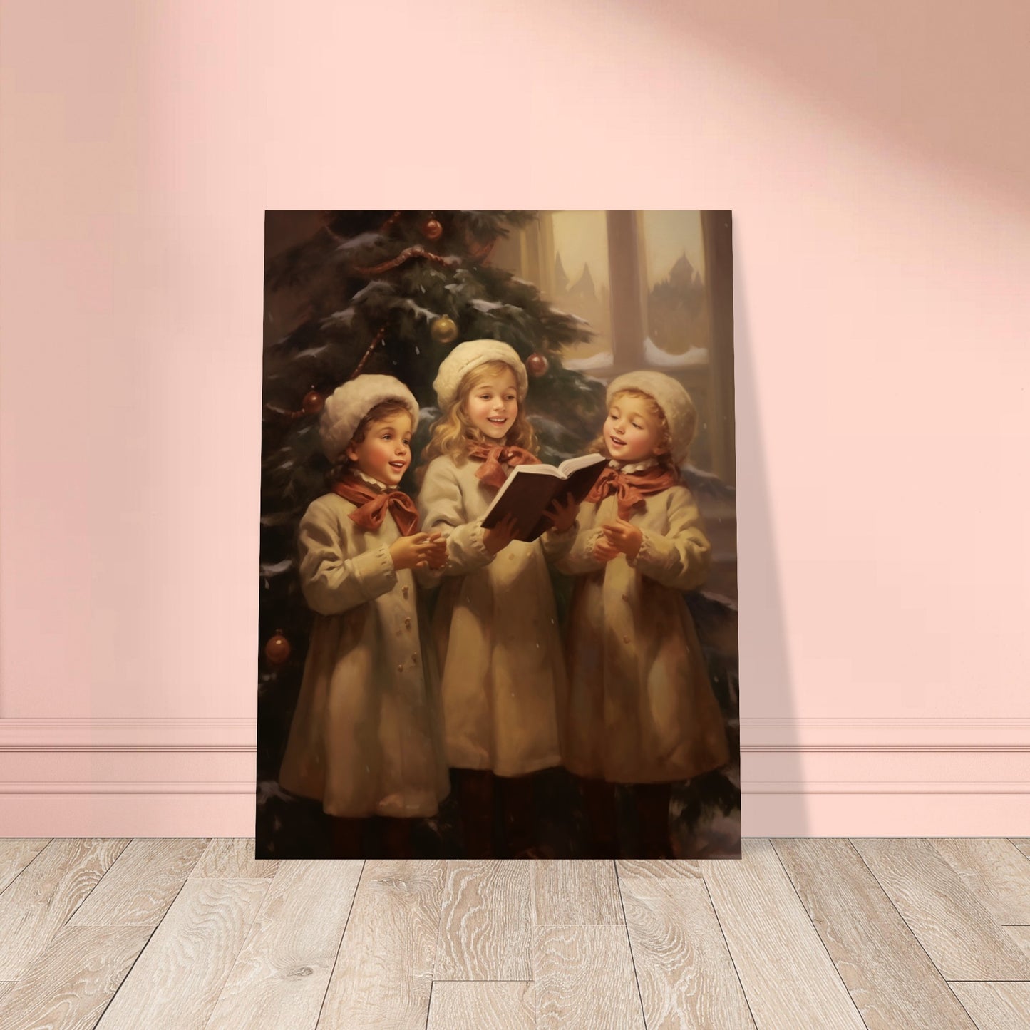 Yuletide Chorus - Joyful Harmony - Fine Arts-poster