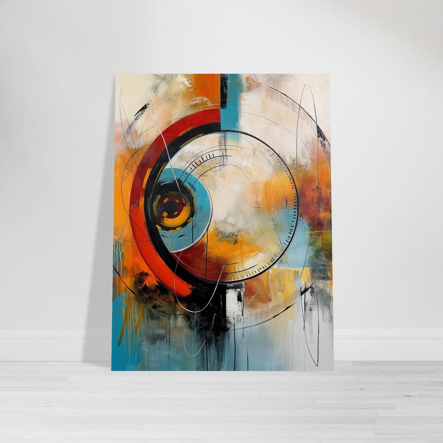 Spectral Synthesis - Abstract wall art-poster