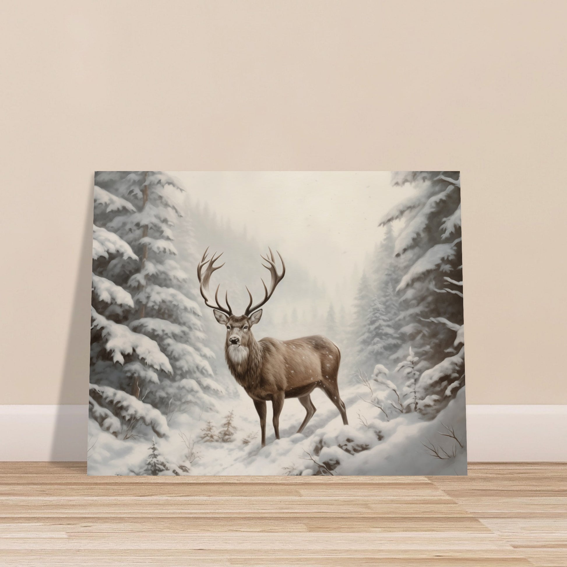 Sovereign of the Snow - Nature Art-poster