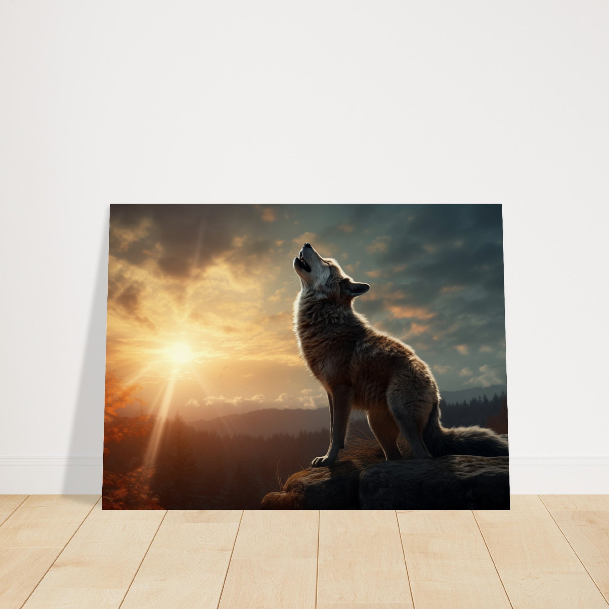 Sunset Serenade - The Call of the Wild - Nature Art-poster