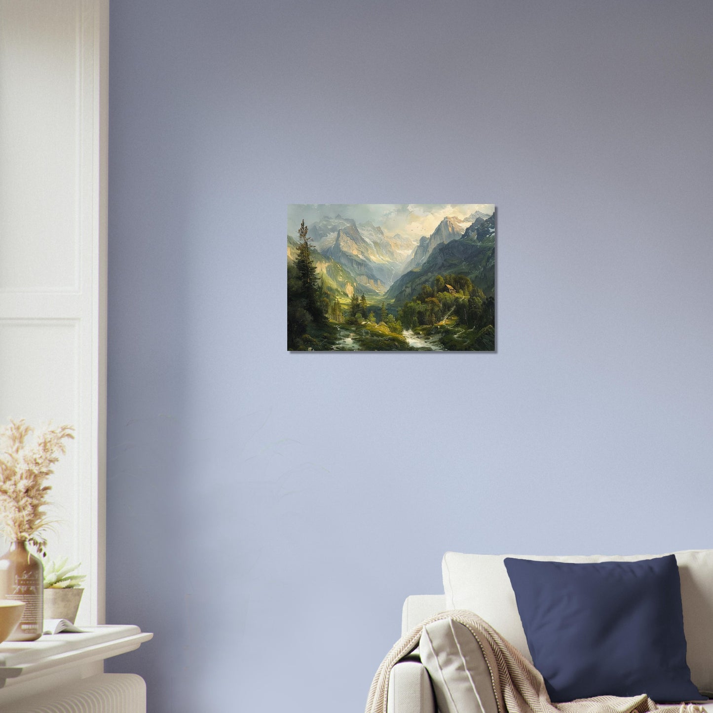 Alpine Serenity - A Portrait of the Tztal Valley - Nature Art-poster