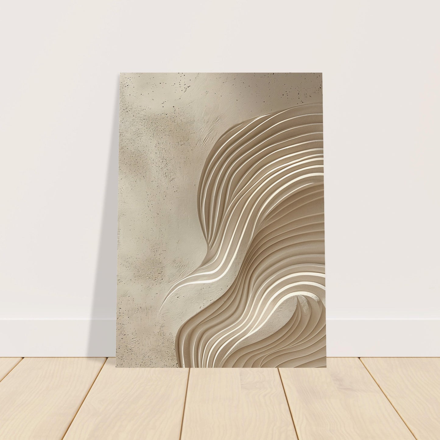 Desert Waves - Abstract wall art-poster