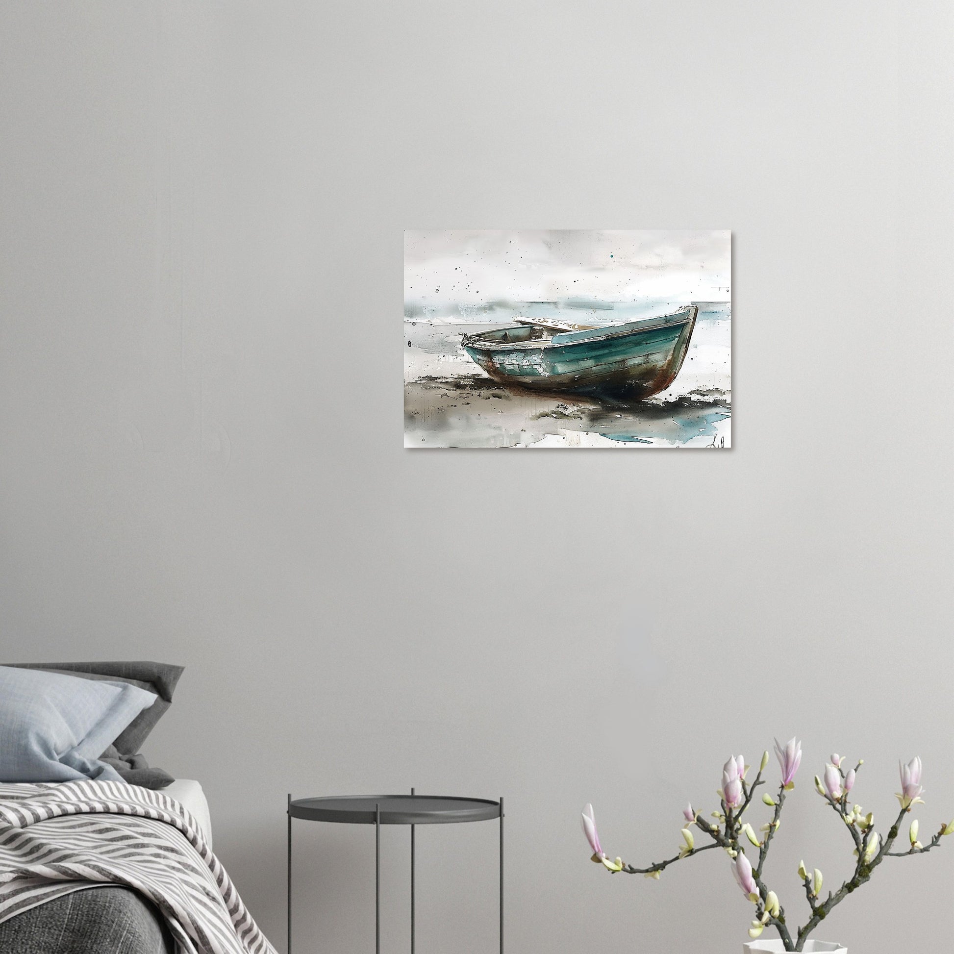 Solitary Voyage - Fine arts-print-on-foam-board