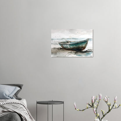 Solitary Voyage - Fine arts-print-on-foam-board