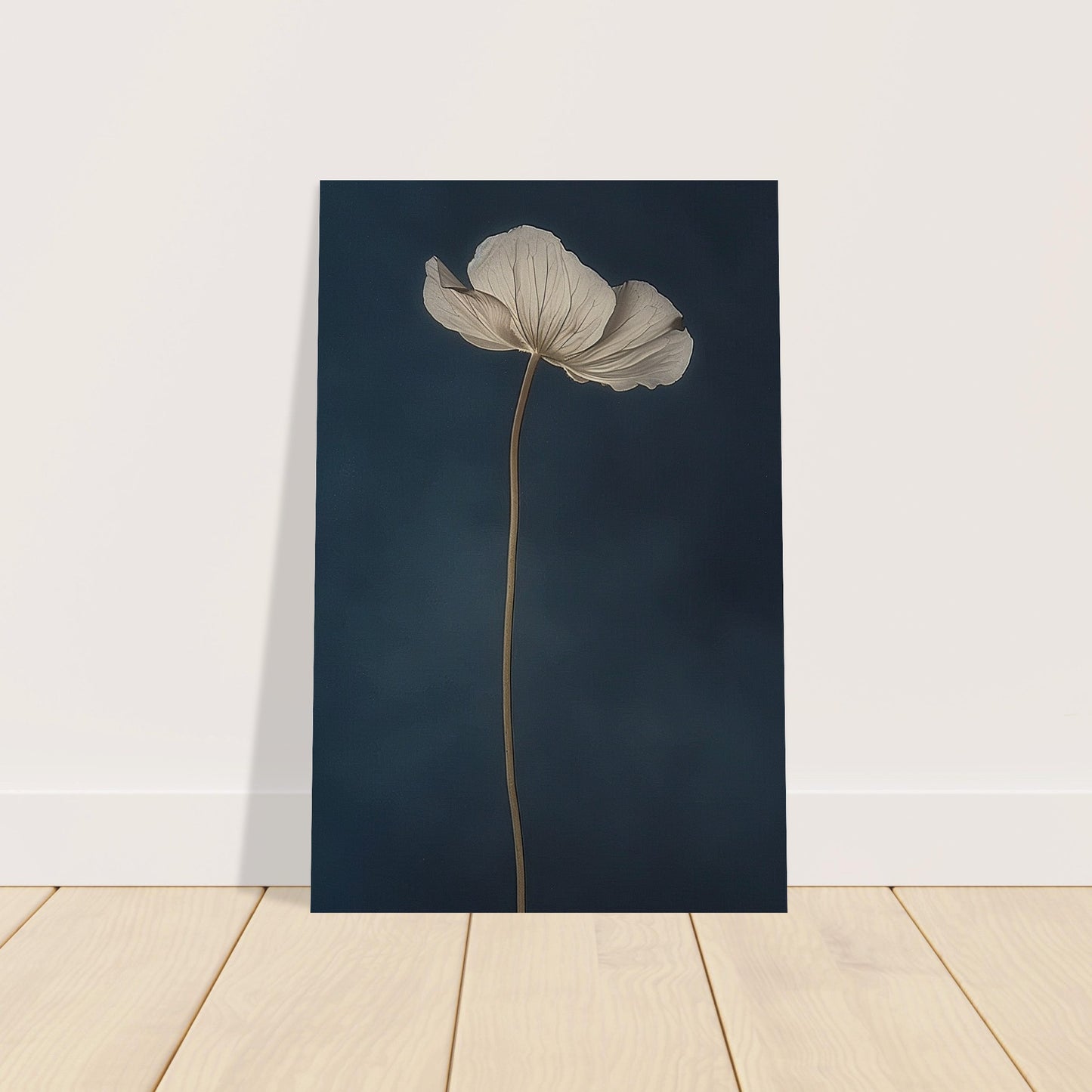 Nocturnal Grace - Floral Art-poster