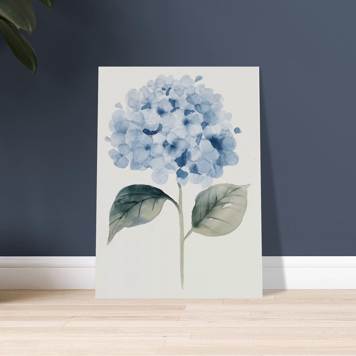 Hortensia Hues - The Watercolor Whisper - Floral Art-poster