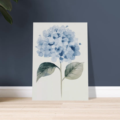 Hortensia Hues - The Watercolor Whisper - Floral Art-poster