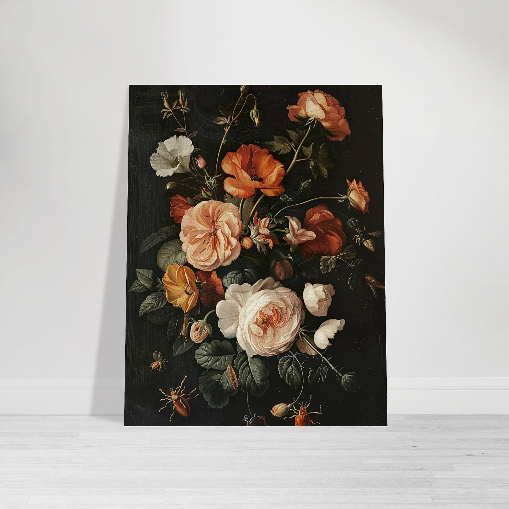 Vivacious Bloom - An Ode to Nature's Palette - Still Life Art pieces-poster