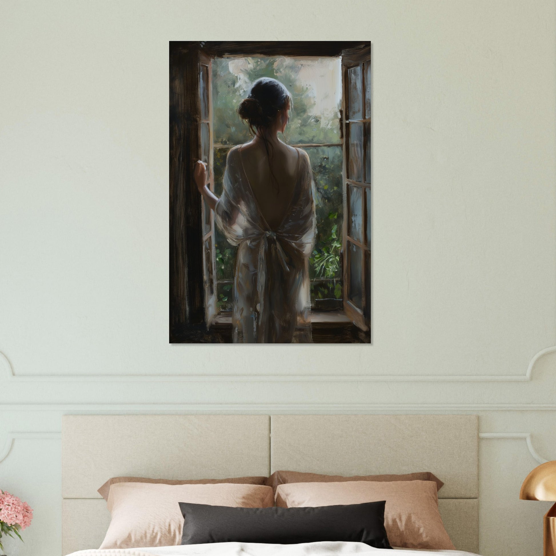 Contemplation at Dawn - Fine Art-print-on-foam-board