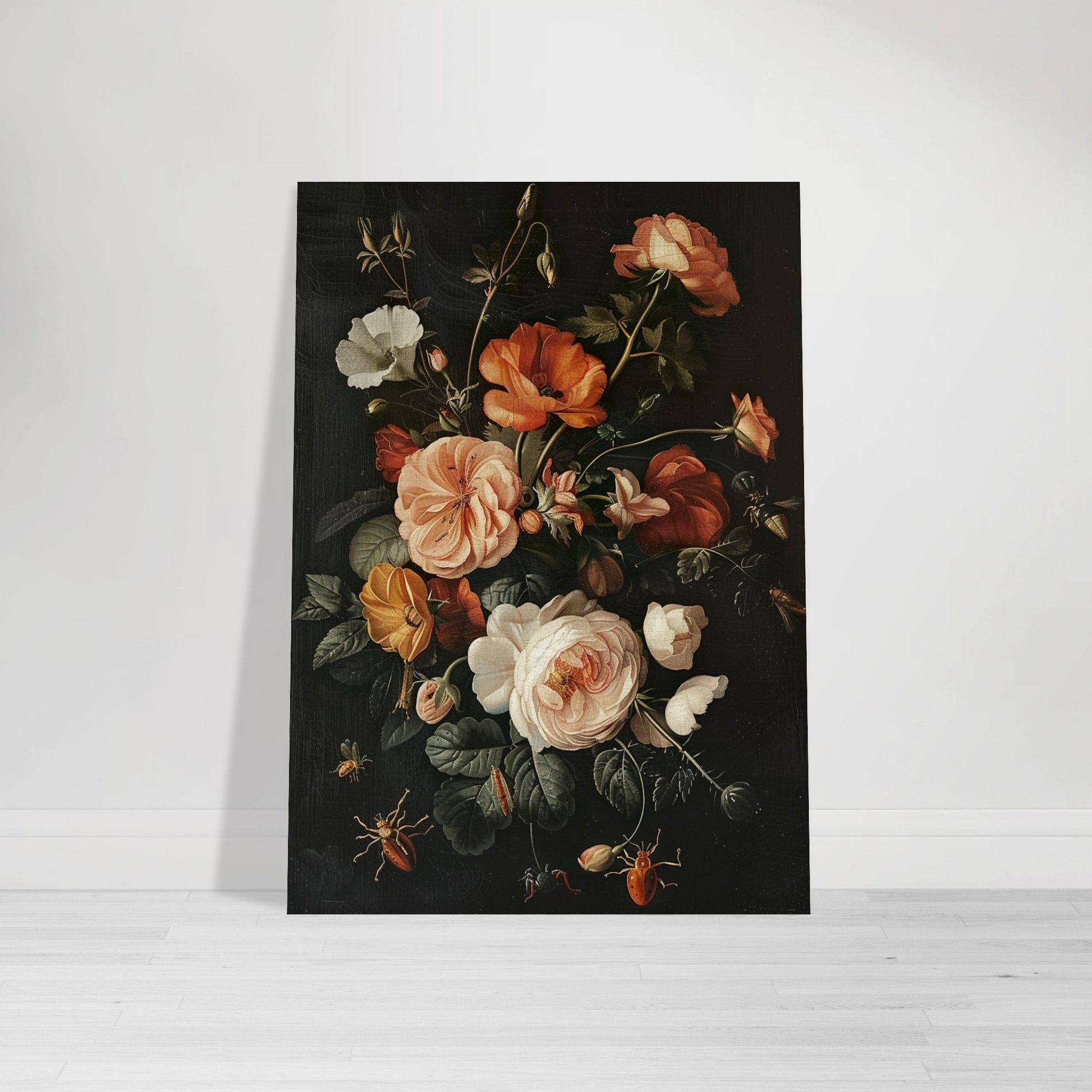 Vivacious Bloom - An Ode to Nature's Palette - Still Life Art pieces-poster