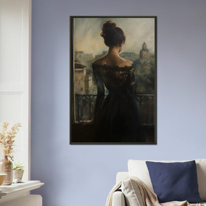 Elegance at Dusk - Fine arts-print-in-aluminum-frame