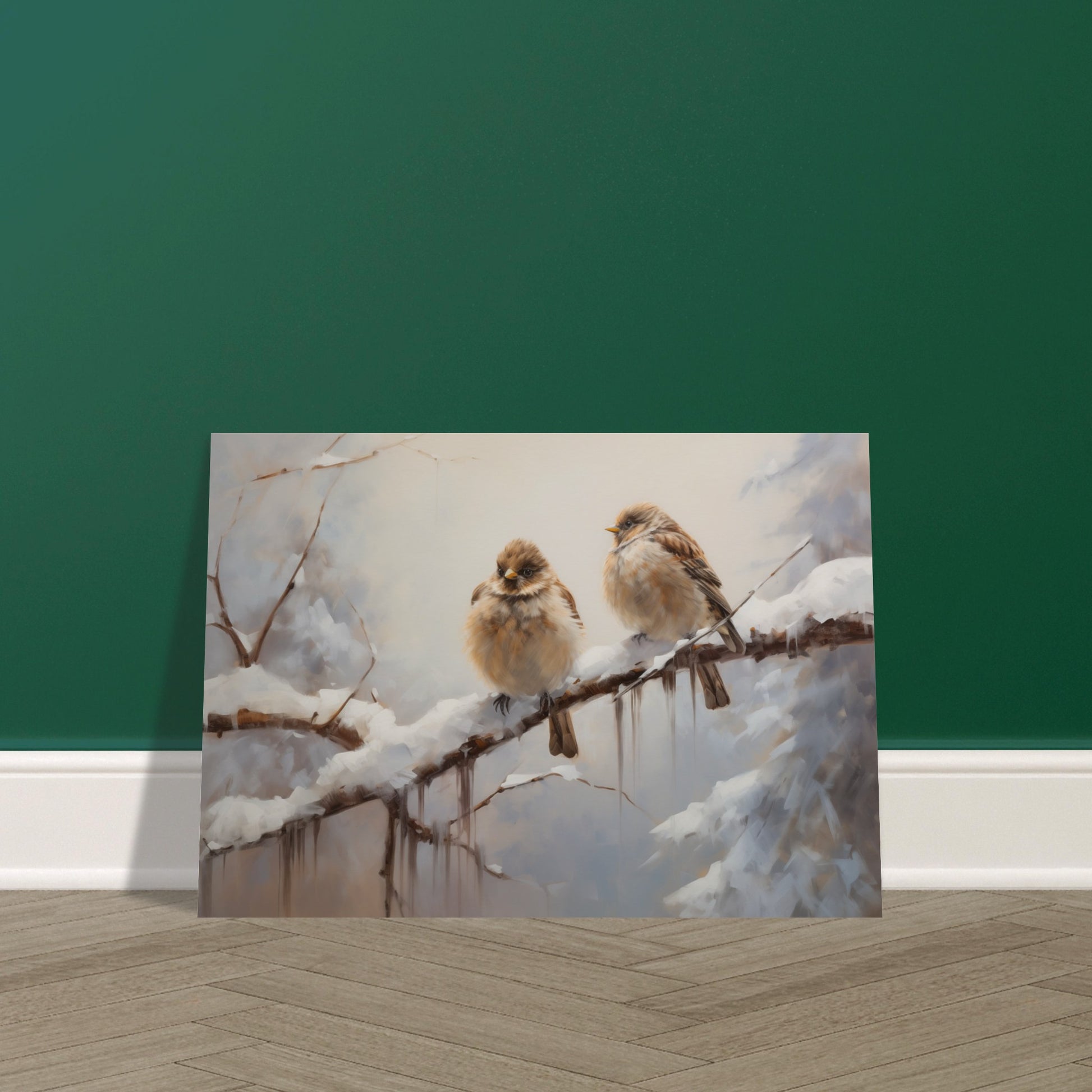 Winter Whispers - Nature Art-poster