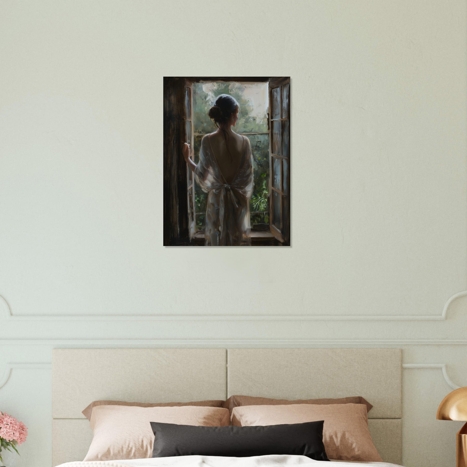 Contemplation at Dawn - Fine Art-print-on-foam-board