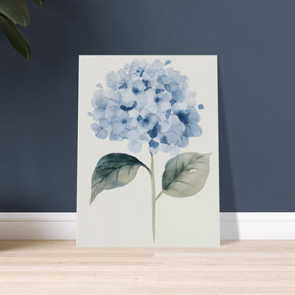 Hortensia Hues - The Watercolor Whisper - Floral Art-poster