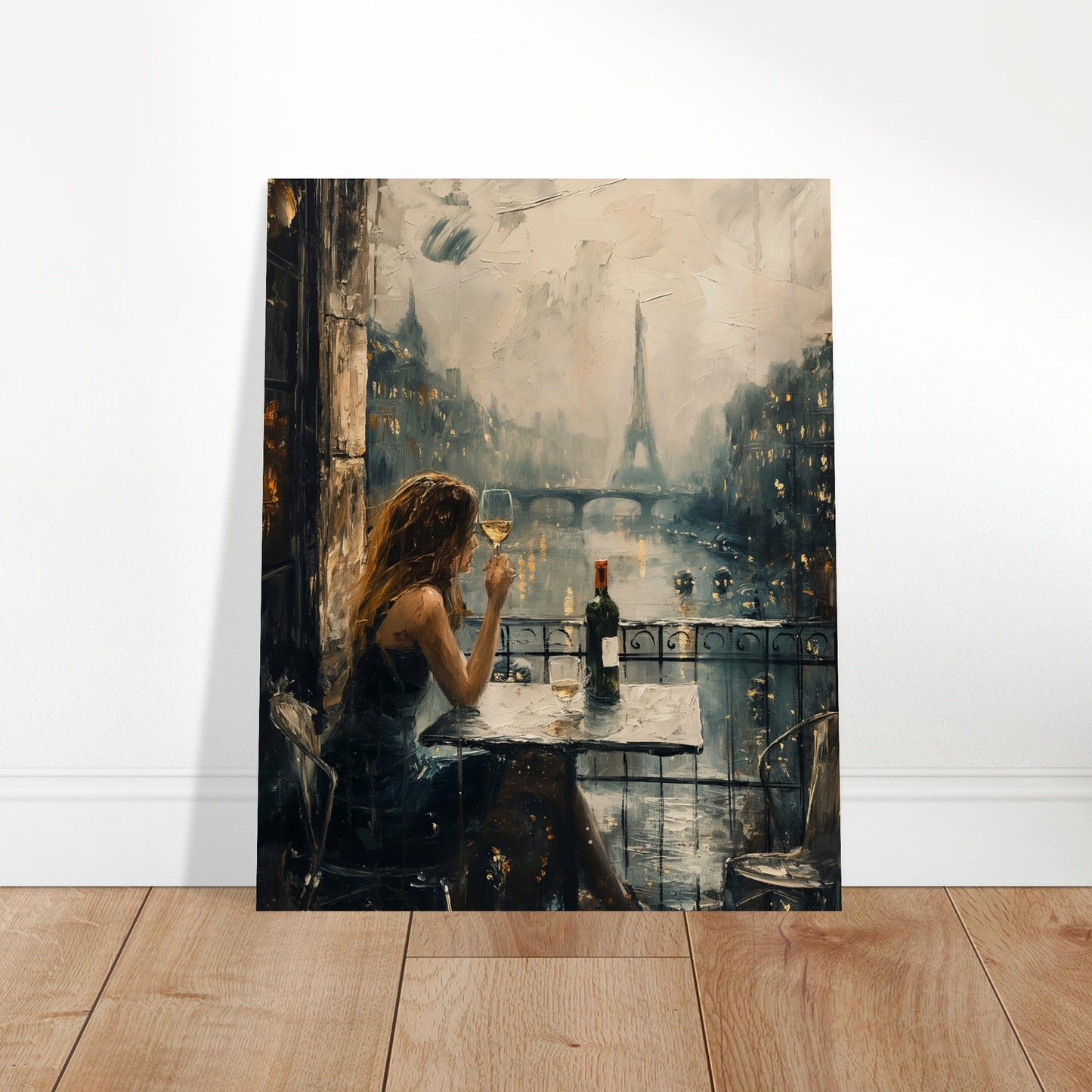 Reflections by the Seine - Fine arts-poster